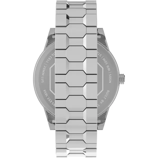 Timex UFC Mens Legend 42mm WatchSilverToneSilverToneSilverTone