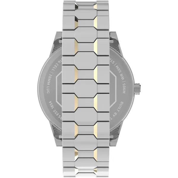 Timex UFC Mens Legend 42mm WatchTwoToneSilverToneSilverTone