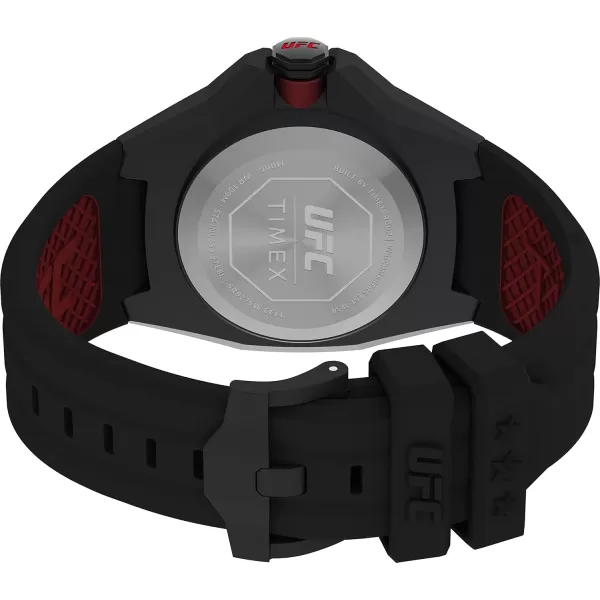 Timex UFC Mens Pro 44mm WatchBlackBlack