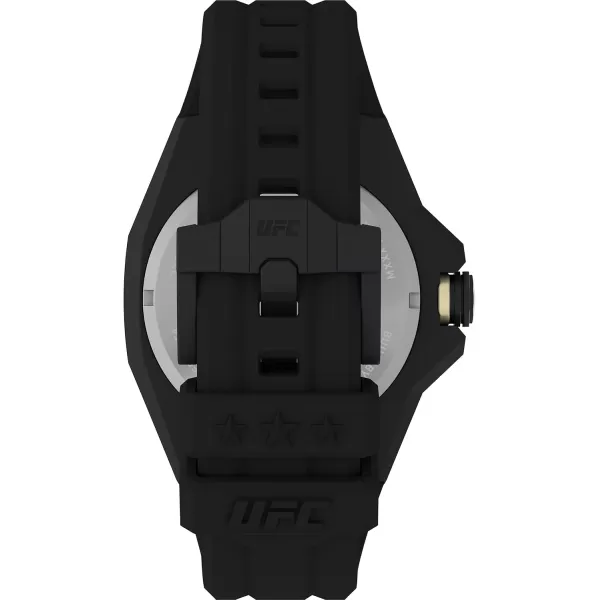 Timex UFC Mens Pro 44mm WatchBlackBlackBlack
