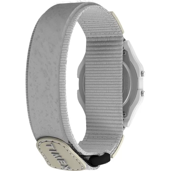 Timex Unisex Classical Digital 36mm WatchWhiteWhiteDigital