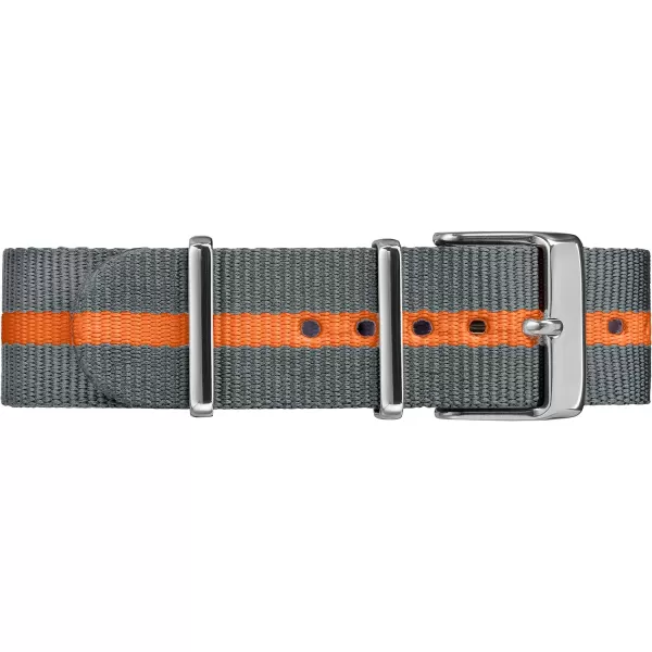 Timex Unisex T2N647 Weekender 38mm Black Nylon SlipGrayGraySilverTone