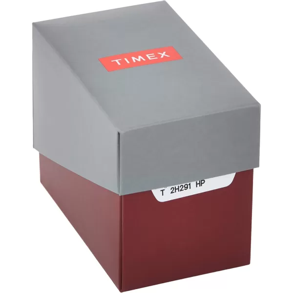 Timex Womens Easy Reader WatchBlackGoldToneWhiteA25mm