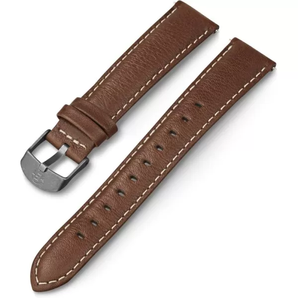 Timex 18mm Fabric Strap  Green with SilverTone BuckleBrownGunmetal