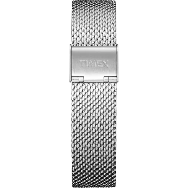 Timex TW7C07700 TwoPiece 18mm GoldTone Stainless Steel Mesh QuickRelease BraceletSilverTone Mesh