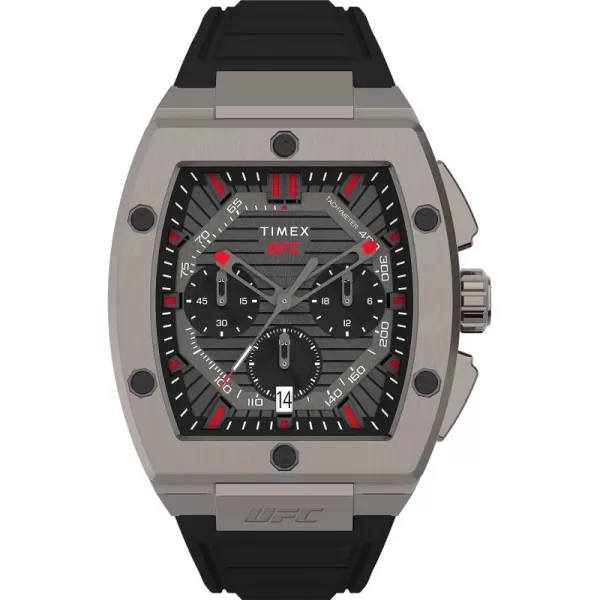 Timex UFC Mens Beast 51mm WatchBlackBlackGunmetal