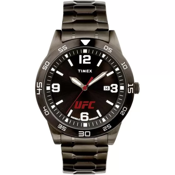 Timex UFC Mens Legend 42mm WatchGunmetalBlackGunmetal