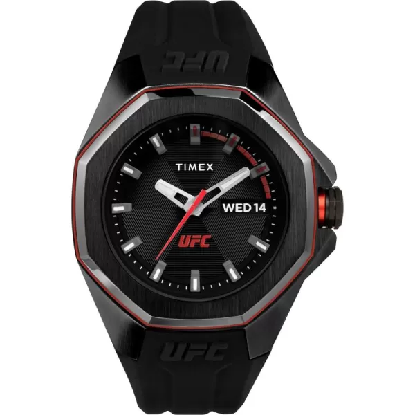 Timex UFC Mens Pro 44mm WatchBlackBlack
