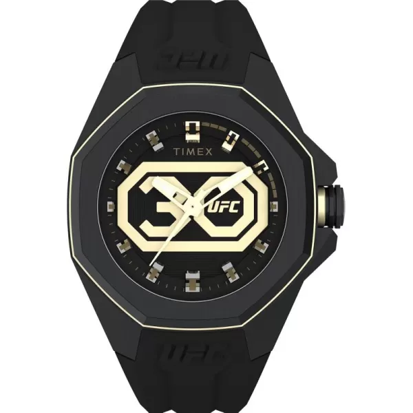 Timex UFC Mens Pro 44mm WatchBlackBlackBlack