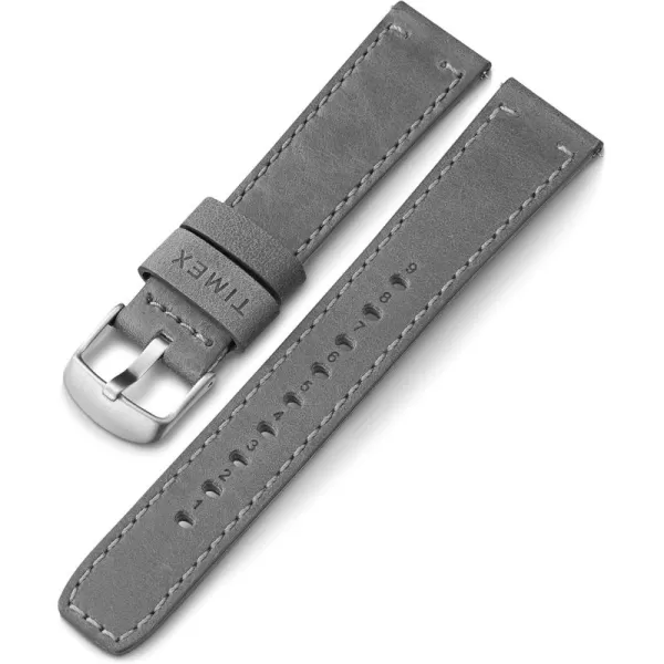 Timex Unisex TwoPiece 20mm QuickRelease StrapGraySilverTone