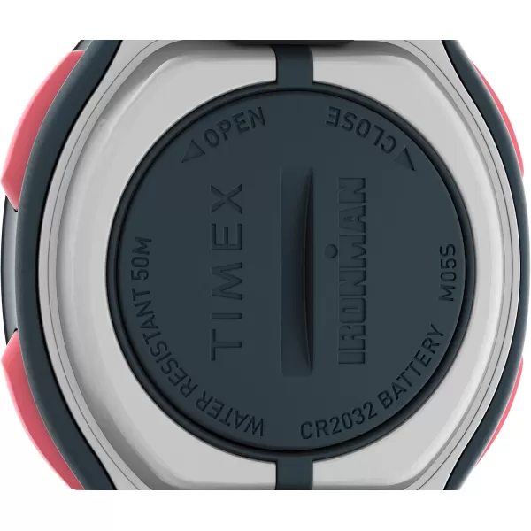 Timex Ironman Transit Watch with Activity Tracking ampamp Heart Rate 33mmNavyRose GoldTone