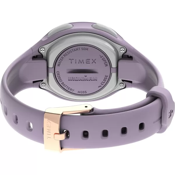 Timex Ironman Transit Watch with Activity Tracking ampamp Heart Rate 33mmPurpleRose GoldTone