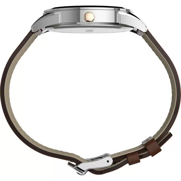 Timex Mens Briarwood WatchBrownBlack