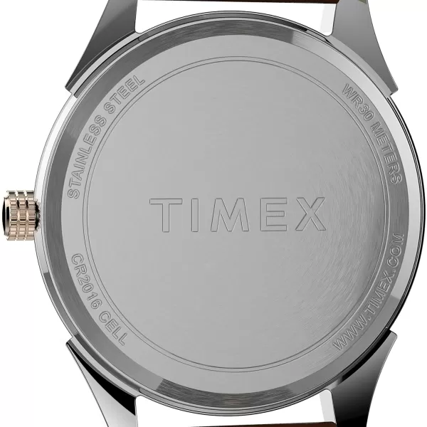 Timex Mens Briarwood WatchBrownBlack