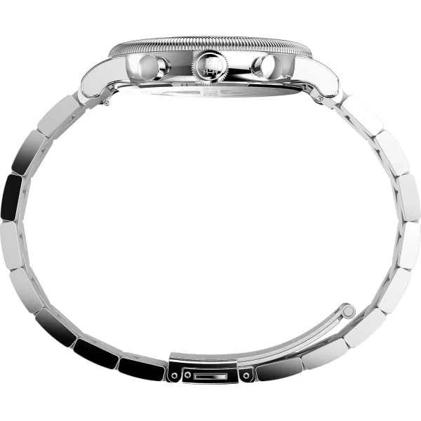 Timex Mens Waterbury Traditional 40mm WatchStainless SteelSilverToneSilverTone