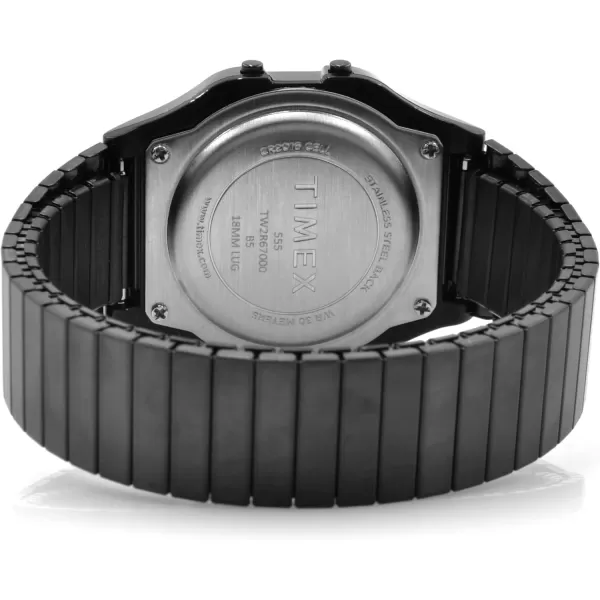 Timex T80 34mm WatchBlack Expansion