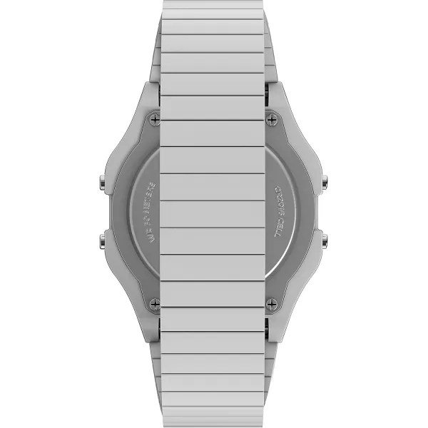 Timex T80 34mm WatchWhite Perfect Fit