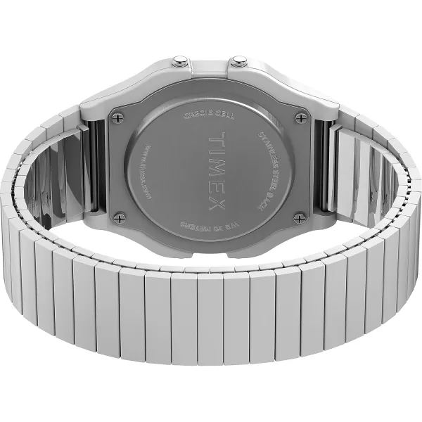 Timex T80 34mm WatchWhite Perfect Fit