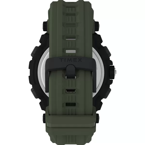 Timex UFC Mens Impact 50mm WatchGreenBlackGreen