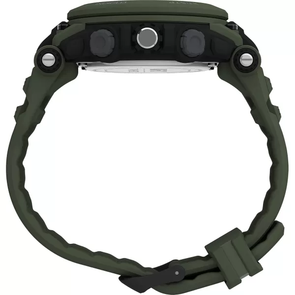 Timex UFC Mens Impact 50mm WatchGreenBlackGreen