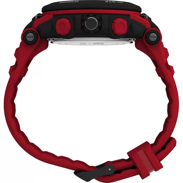 Timex UFC Mens Impact 50mm WatchRedBlackBlack