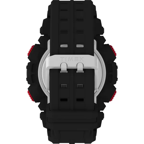 Timex UFC Mens Redemption 50mm WatchBlackDigitalBlack