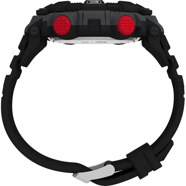 Timex UFC Mens Redemption 50mm WatchBlackDigitalBlack