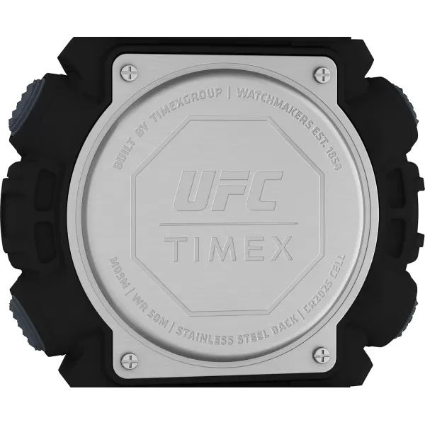Timex UFC Mens Redemption 50mm WatchGrayDigitalBlack