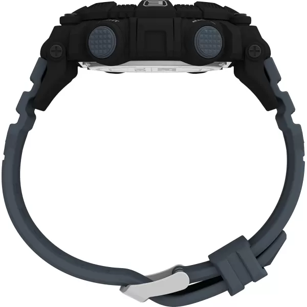 Timex UFC Mens Redemption 50mm WatchGrayDigitalBlack