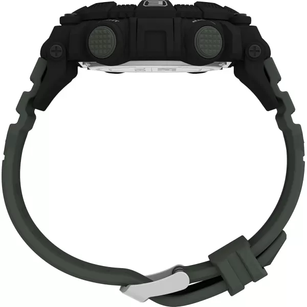 Timex UFC Mens Redemption 50mm WatchGreenDigitalBlack