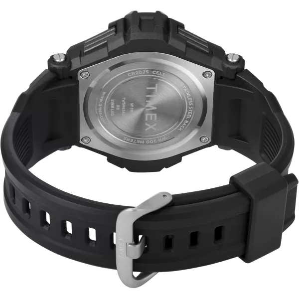 Timex Unisex Digital 52mm WatchBlackBlackDigital