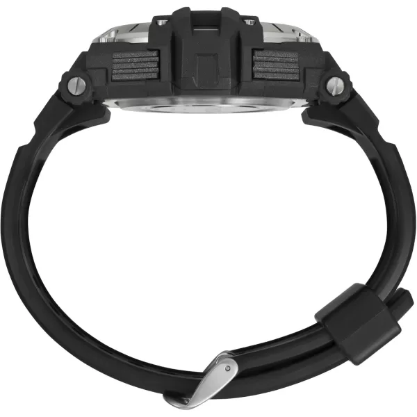 Timex Unisex Digital 52mm WatchBlackBlackDigital