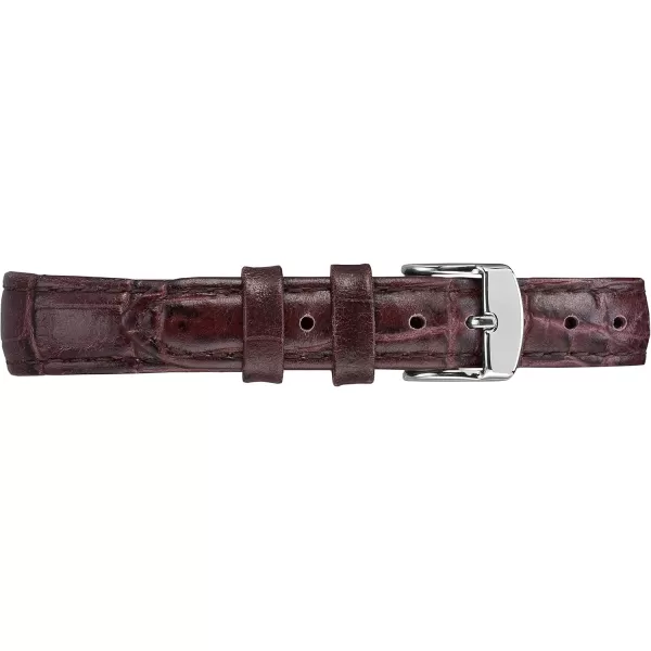 Timex Womens Easy Reader WatchBrownSilverToneWhite30mm