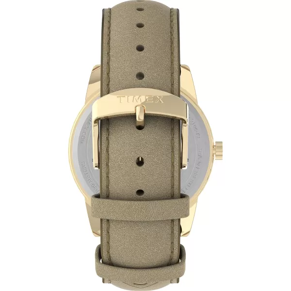 Timex Womens Easy Reader WatchGoldToneGoldToneCream38mm