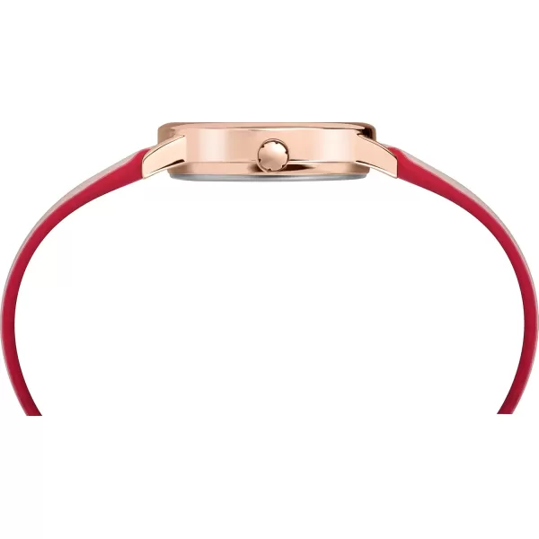 Timex Womens Easy Reader WatchPinkRose GoldToneCream30mm