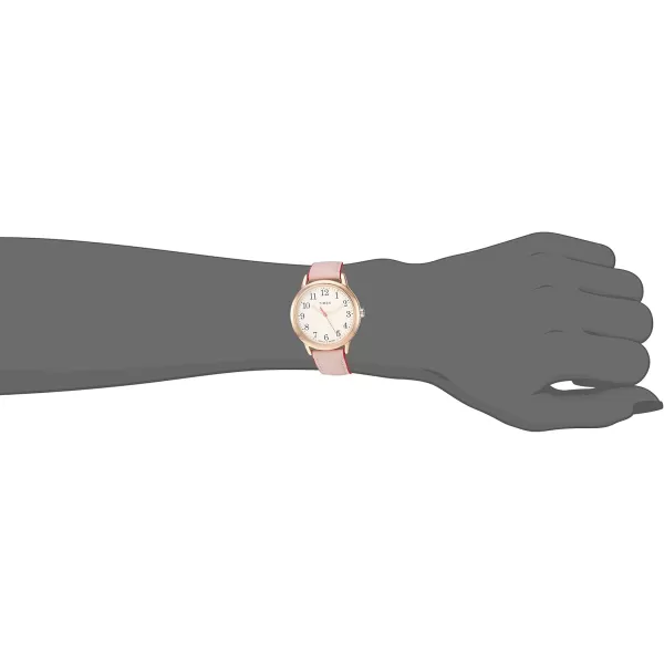 Timex Womens Easy Reader WatchPinkRose GoldToneCream30mm