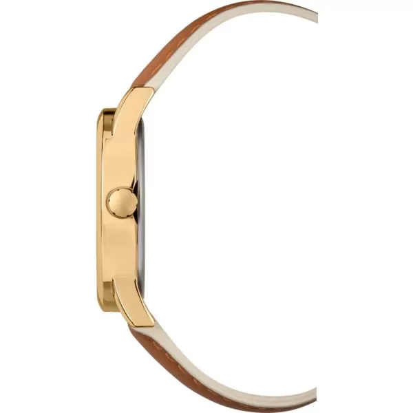 Timex Womens Easy Reader WatchTanGoldToneCream38mm