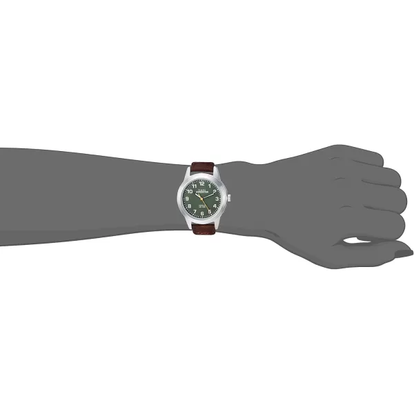 Timex Womens Expedition Metal Field Mini 26mm WatchBrownGreen