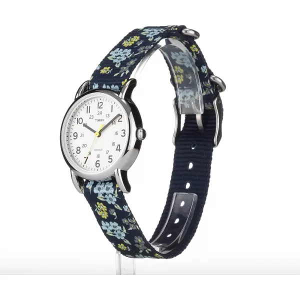 Timex Womens Weekender 31mm WatchBlue Floral