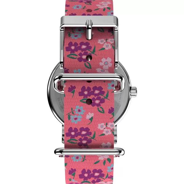 Timex Womens Weekender 31mm WatchSilverPink
