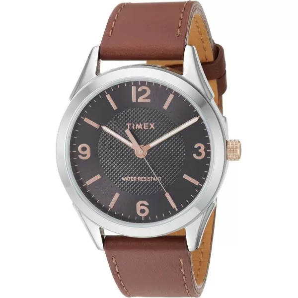 Timex Mens Briarwood WatchBrownBlack
