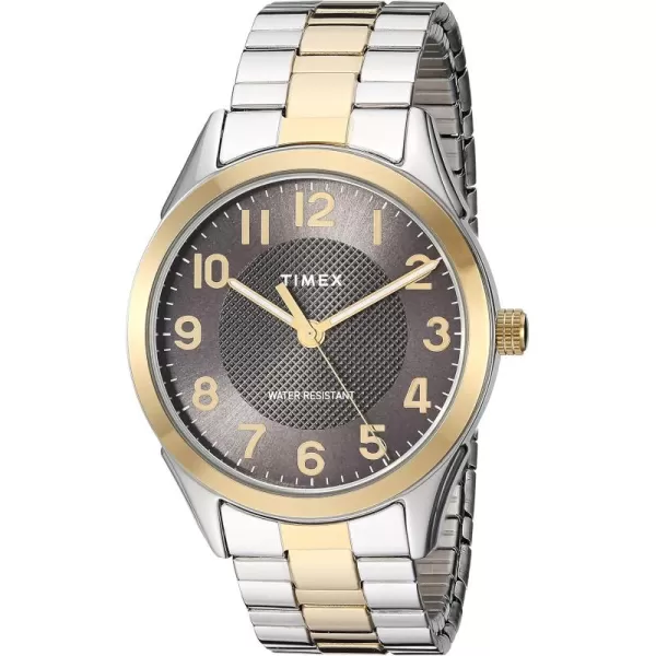 Timex Mens Briarwood WatchTwoToneBlack