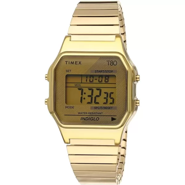Timex T80 34mm WatchGold Expansion