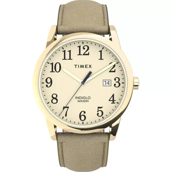 Timex Womens Easy Reader WatchGoldToneGoldToneCream38mm