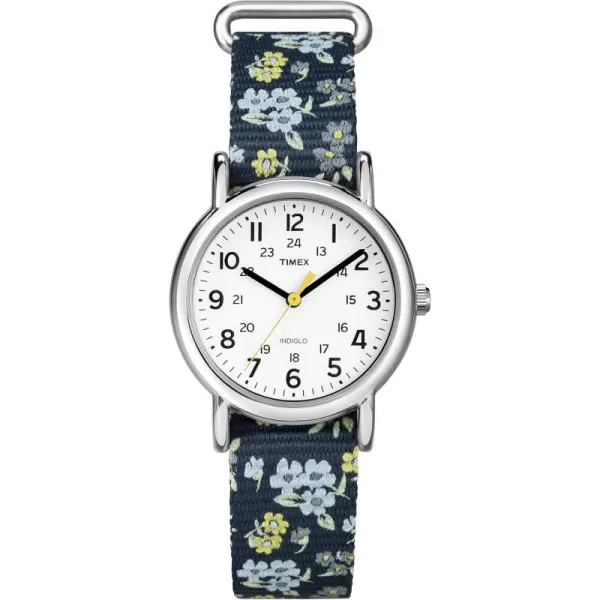 Timex Womens Weekender 31mm WatchBlue Floral