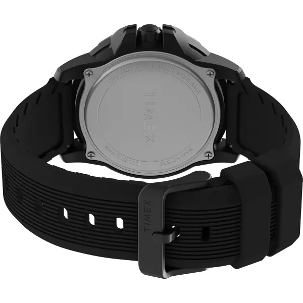 Timex Mens Expedition Gallatin 45mm WatchBlackBlackBlack