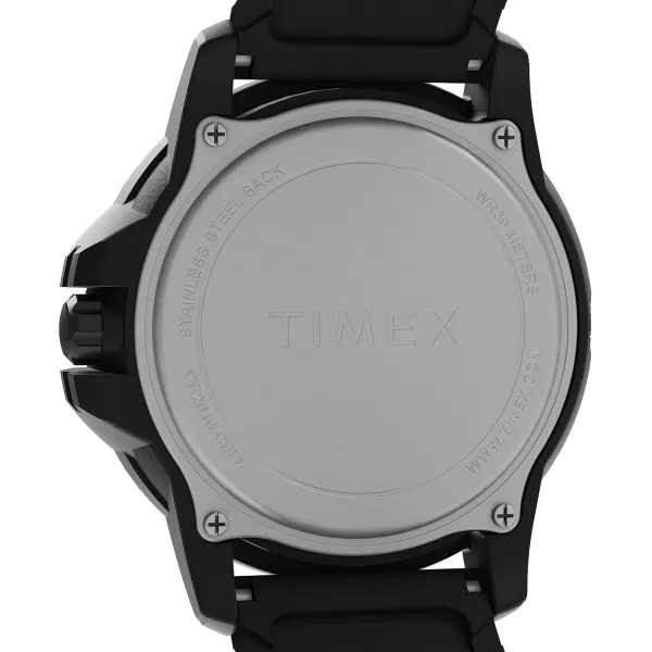 Timex Mens Expedition Gallatin 45mm WatchBlackBlackBlack