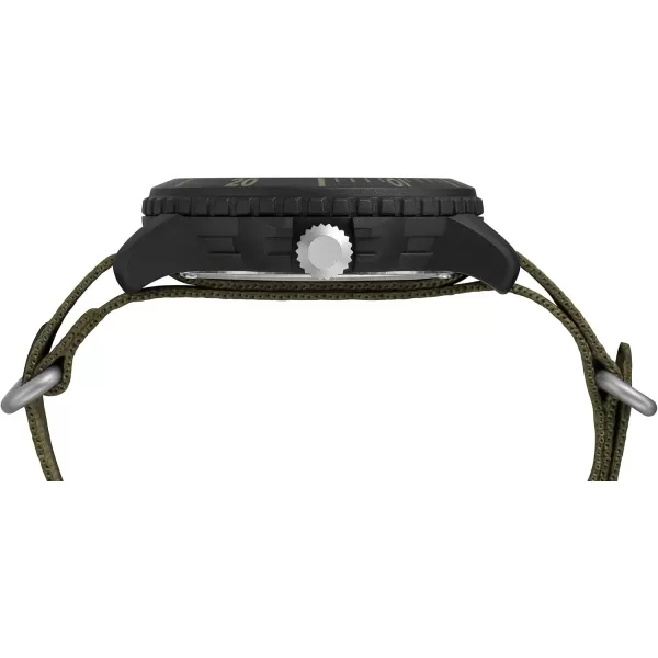 Timex Mens Expedition Gallatin 45mm WatchGreenBlack