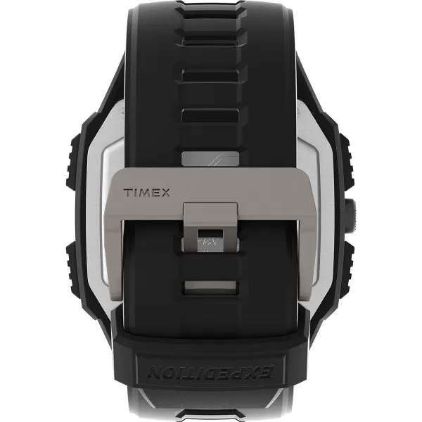 Timex Mens Expedition Grid Shock 50mm Quartz Resin Strap Black 16 Casual Watch Model TW4B24900VQ