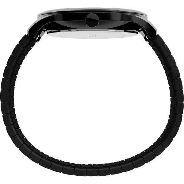 Timex Mens Modern Easy Reader 40mm WatchBlackWhite